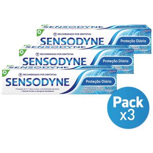 Pasta de Dentes Sensibilidade Proteção Diária Sensodyne