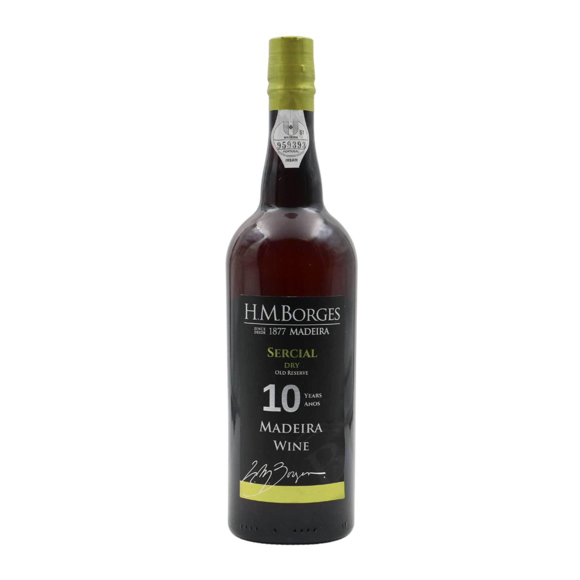 H M Borges Sercial 10 Anos Vinho Da Madeira