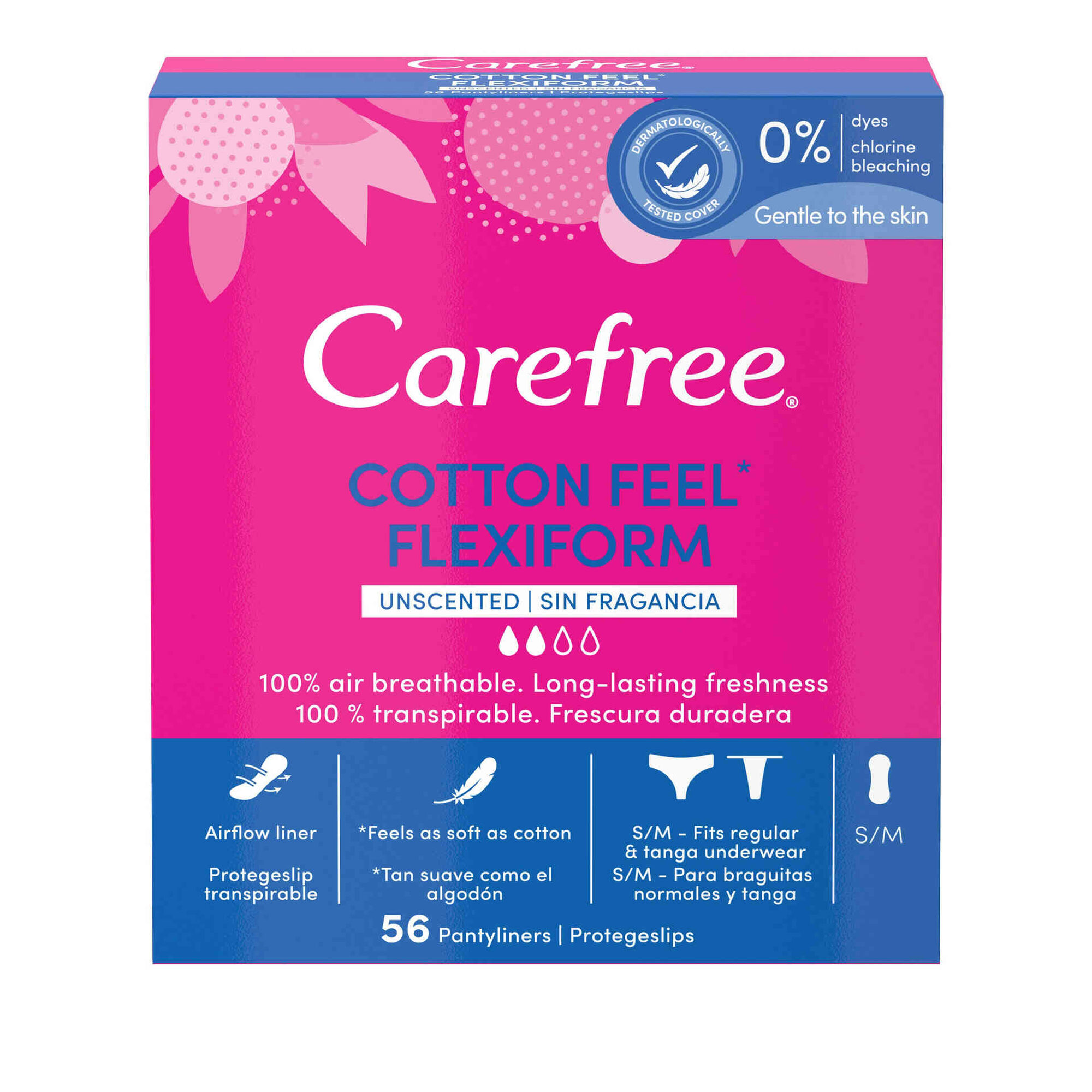 Pensos Diários Cotton Feel Adaptáveis