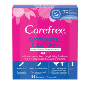 Pensos Diários Cotton Feel Adaptáveis Carefree