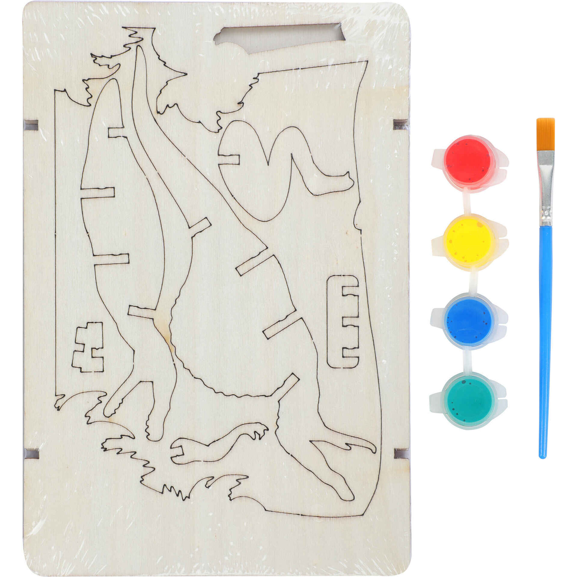 Kit de  em Madeira para Montar (v&aacute;rios modelos) Pintura