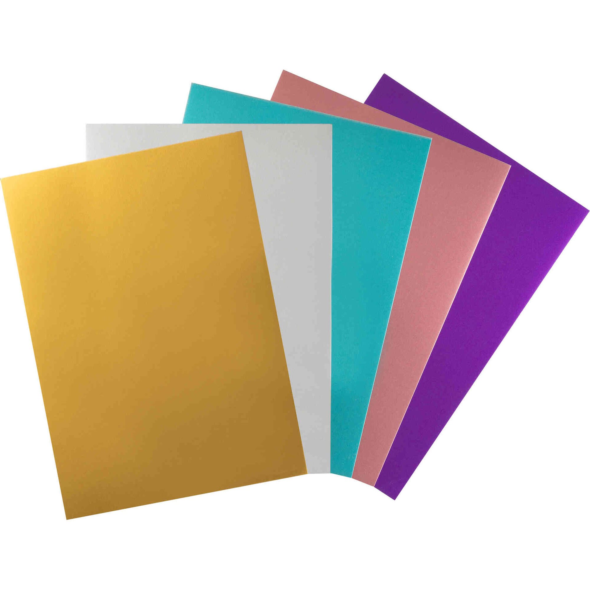 Conjunto 10 Cartolinas Met&aacute;licas A4 Note!