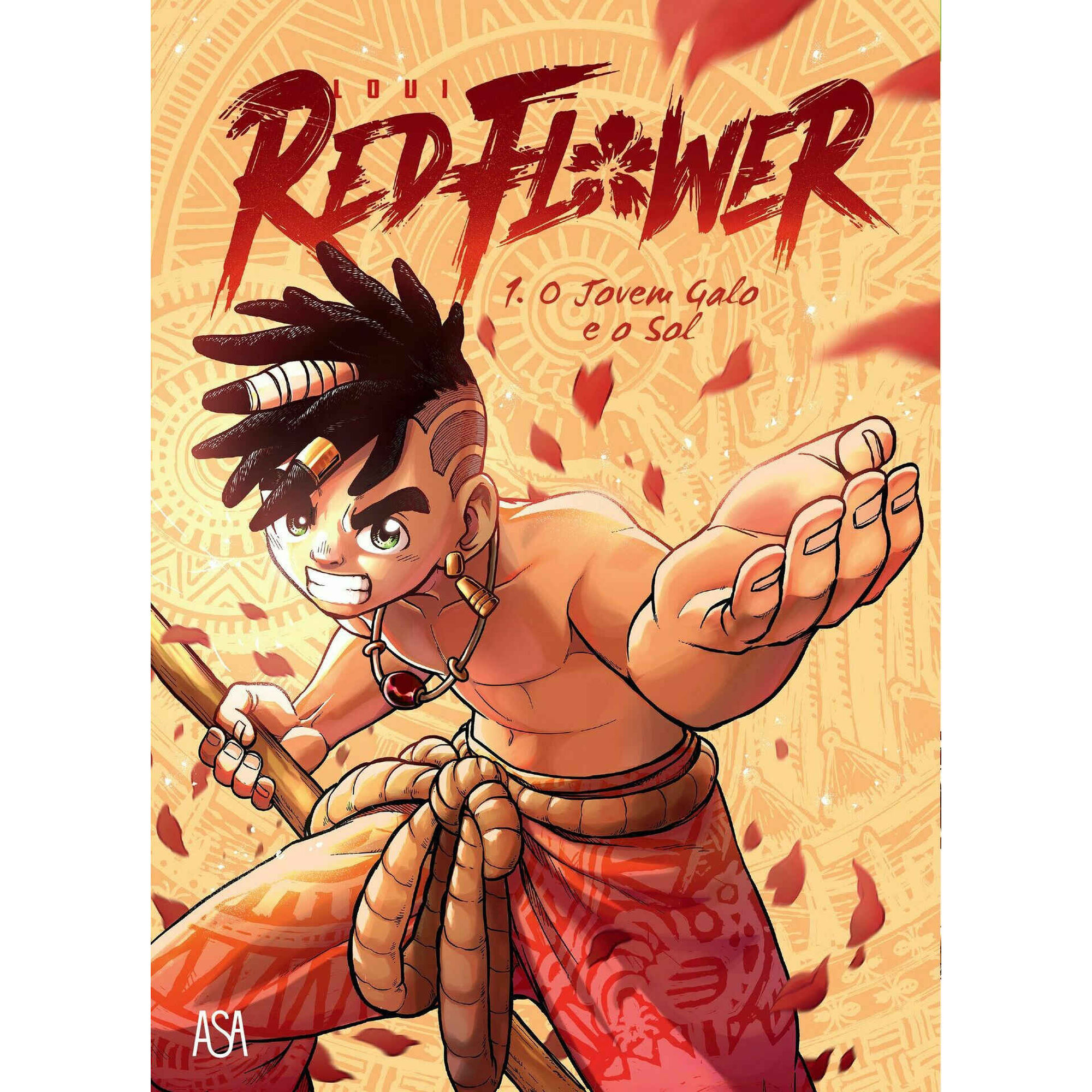 Red Flower Nº 1 - O Jovem Galo e o Sol