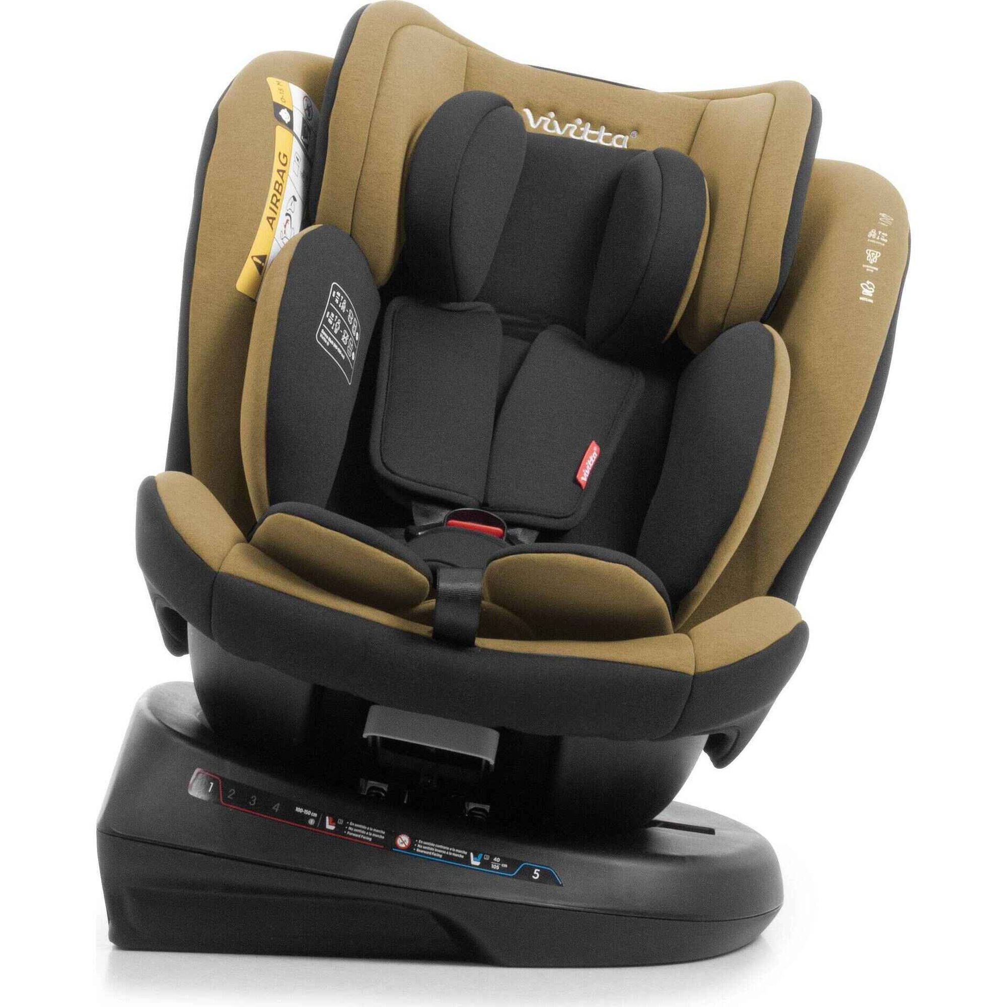 Cadeira Auto I-Size 40-150cm Sanna Ibelt Castanha