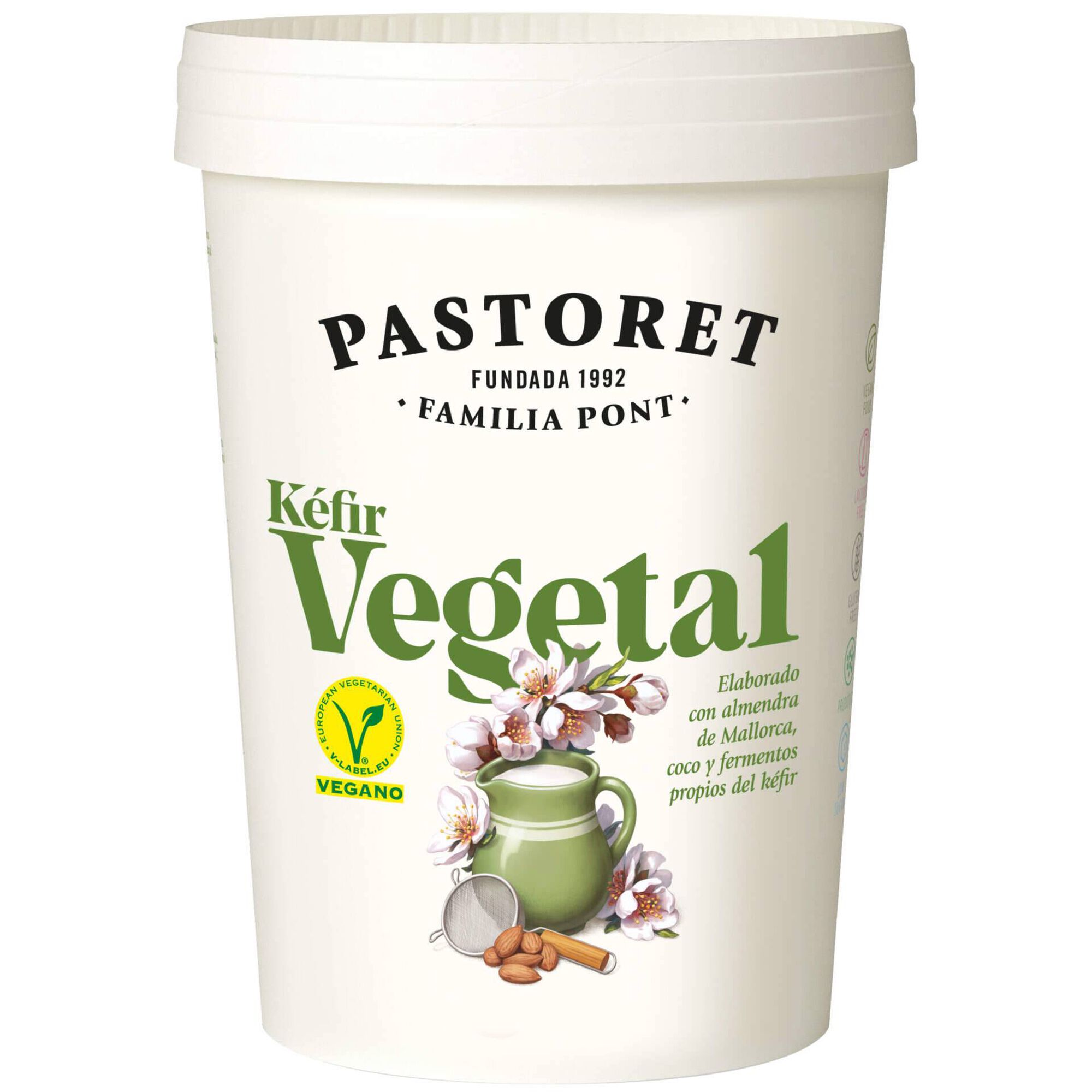 Iogurte Kefir Vegetal Amêndoa e Coco