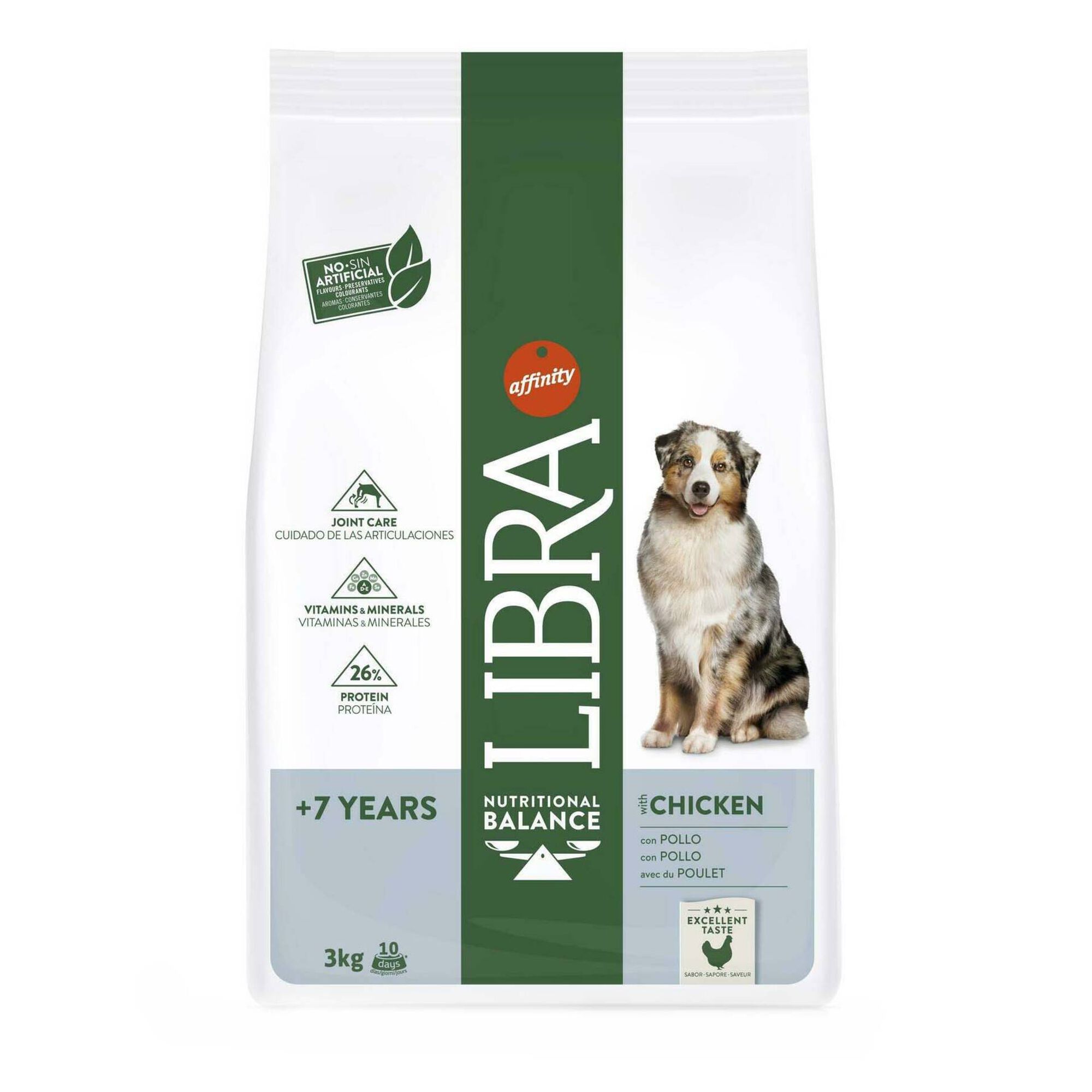 Ração para Cão Sénior Frango Ração para Cão Sénior Frango