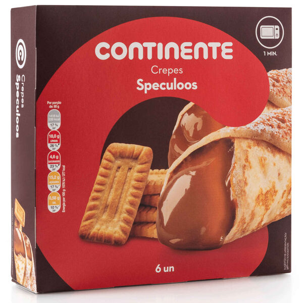 Crepes com Speculoos Continente