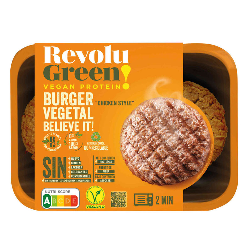 Hambúrguer Vegan Revolugreen