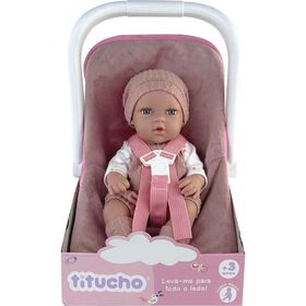 Zoko Titucho - Beb&eacute; 30cm com Cadeira