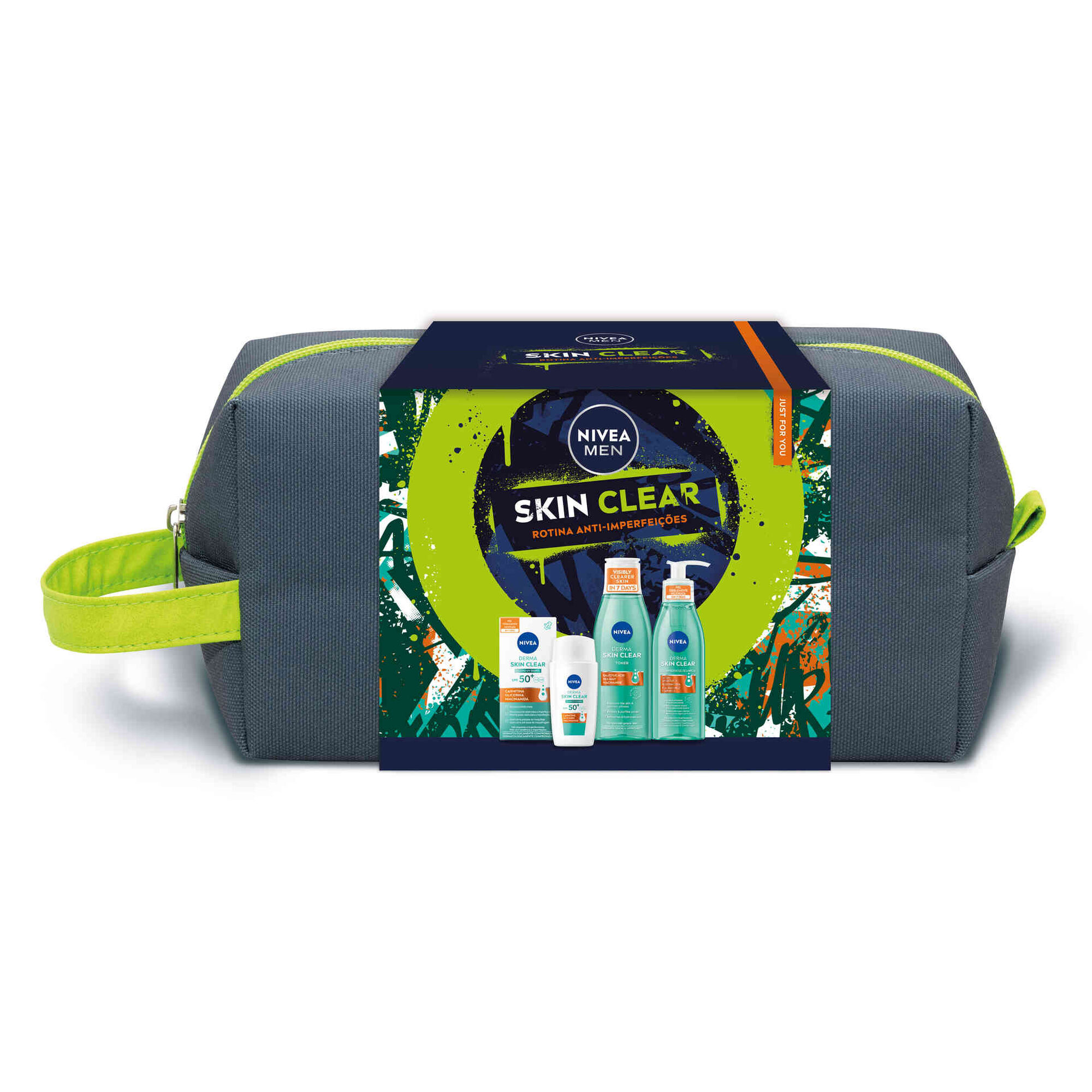 Coffret Men Cuidado Derma Skin Clear