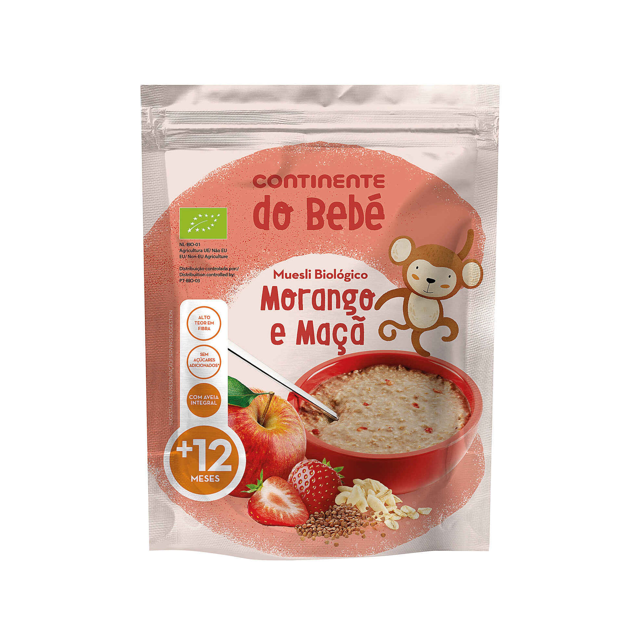Muesli Morango e Maçã +12M Muesli Morango e Maçã +12M