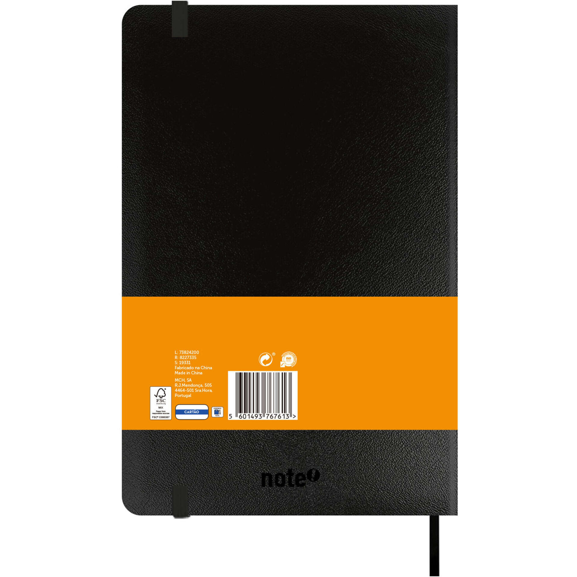 Caderno Agrafado B5 com El&aacute;stico Pautado