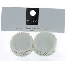 Formas Papel Frisado Pequenas Brancas