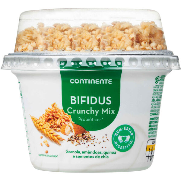 Iogurte Bifidus Crunchy Mix Continente