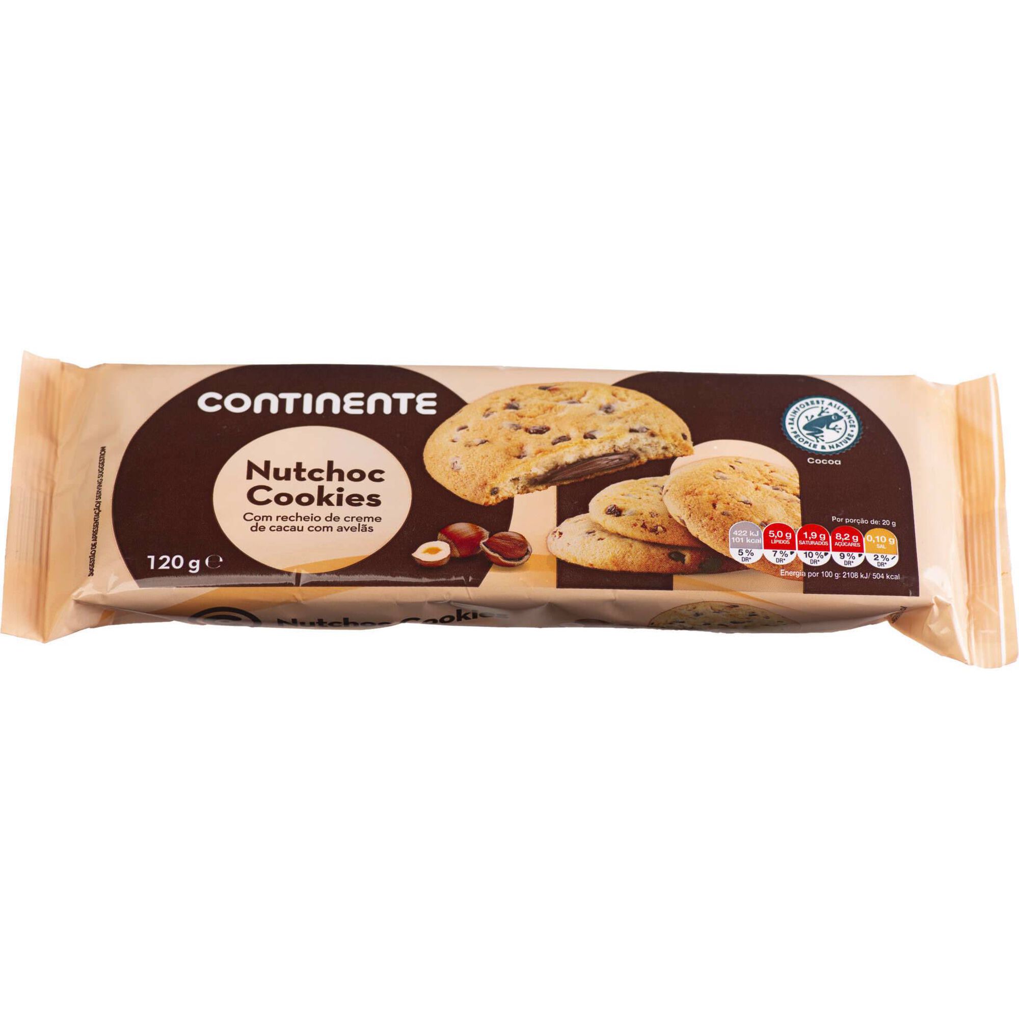 Bolachas Nutchoc Cookies