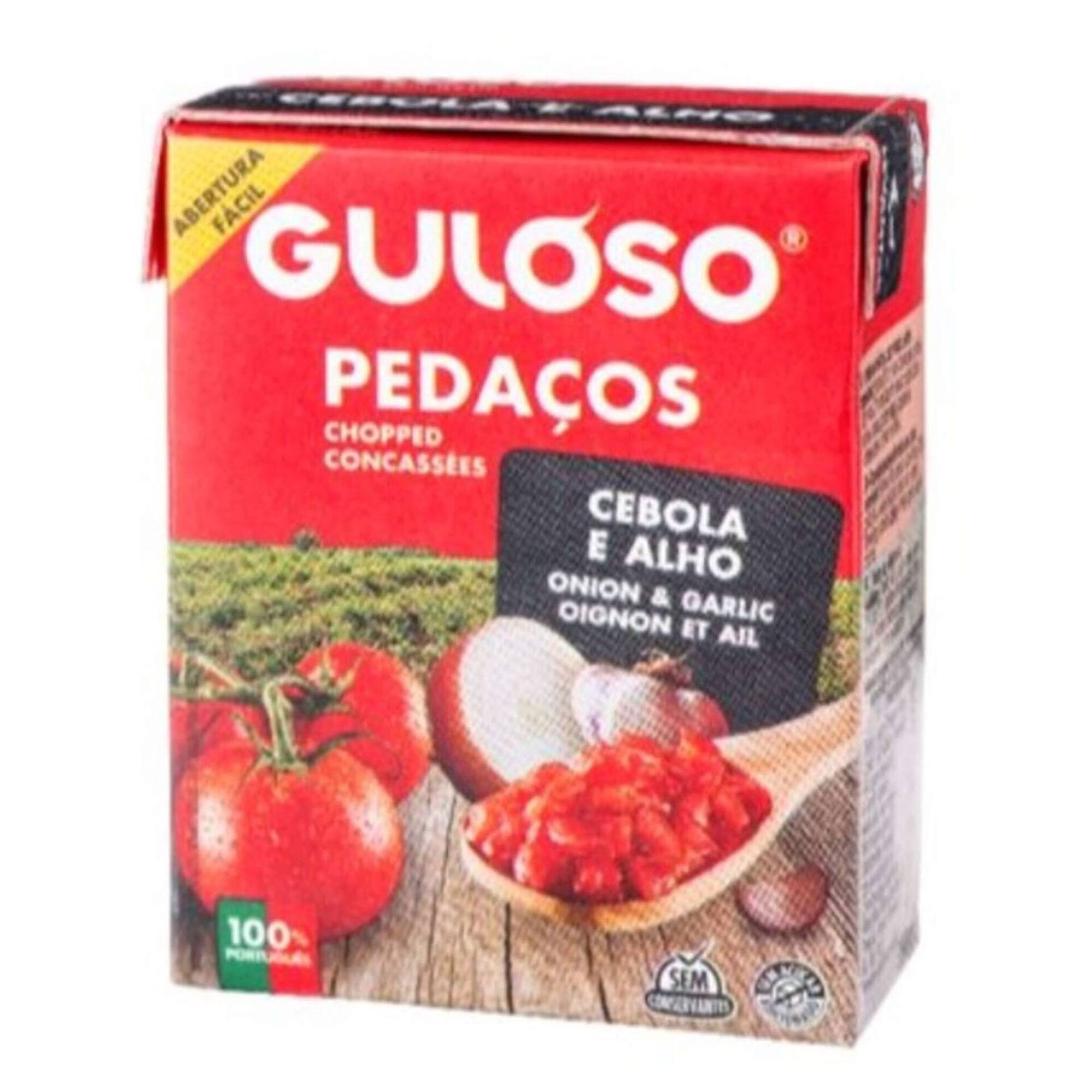 Tomate em Pedaços com Cebola e Alho Tomate em Pedaços com Cebola e Alho