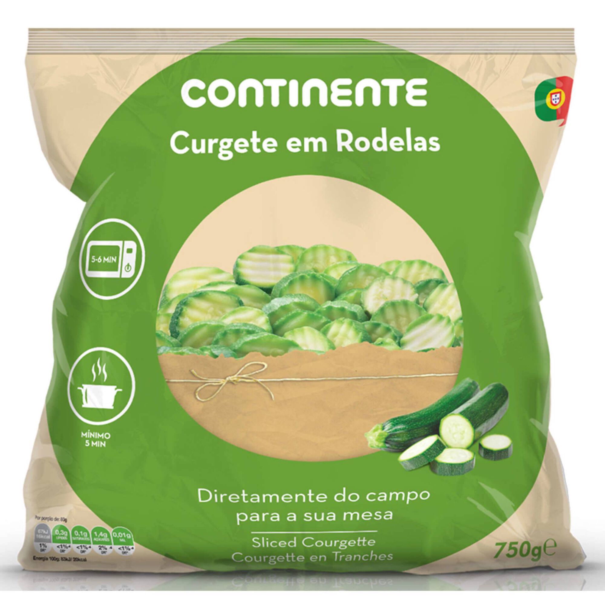 Curgete às Rodelas