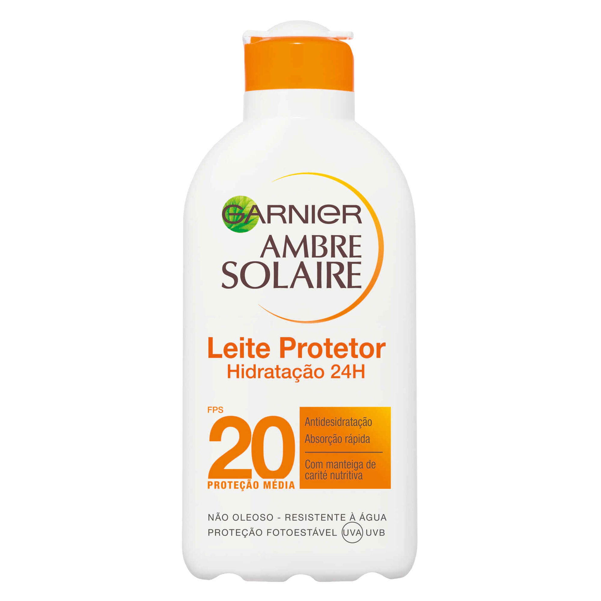 Protetor Solar Leite Ambre Solaire Hidratação 24H FPS20 Protetor Solar Leite Ambre Solaire Hidratação 24H FPS20