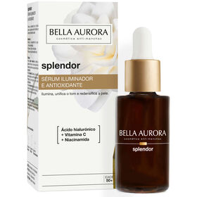 Sérum Facial Iluminador e Antioxidante Vitamina C e Ácido Hialurónico