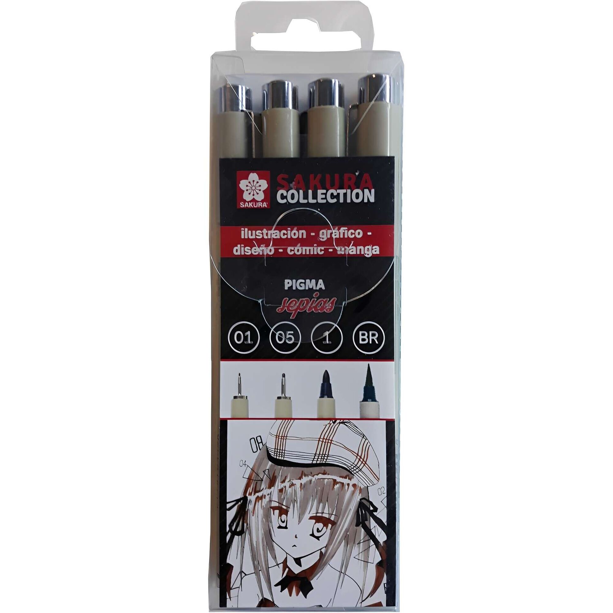 Marcadores Pigma Sepias