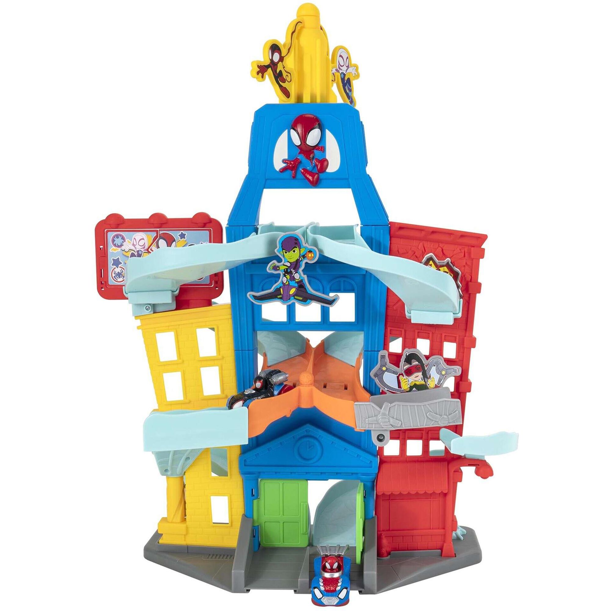 Spidey & Friends - Pista Die Cast City Track Set