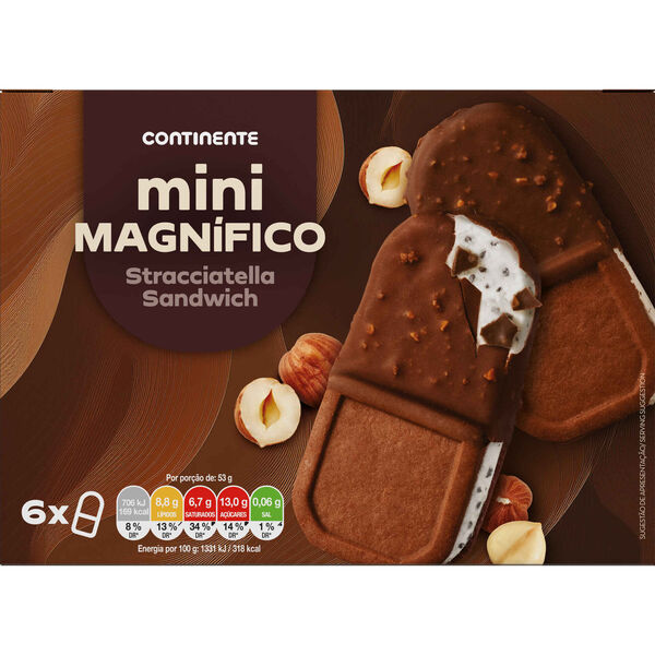 Gelado Mini Sandwich Continente