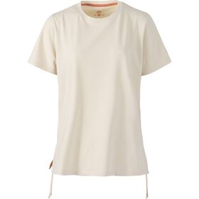 T-Shirt com Abertura Lateral Mulher M Bege Berg