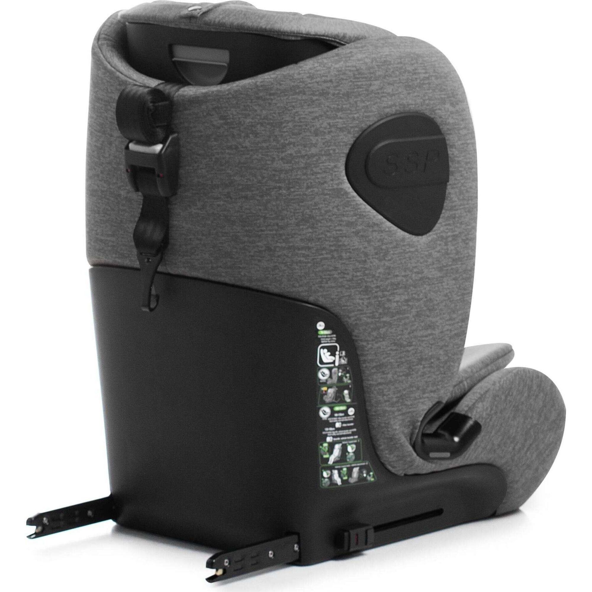 Cadeira Auto I-Size 76-150 Maka Cinza Babyauto