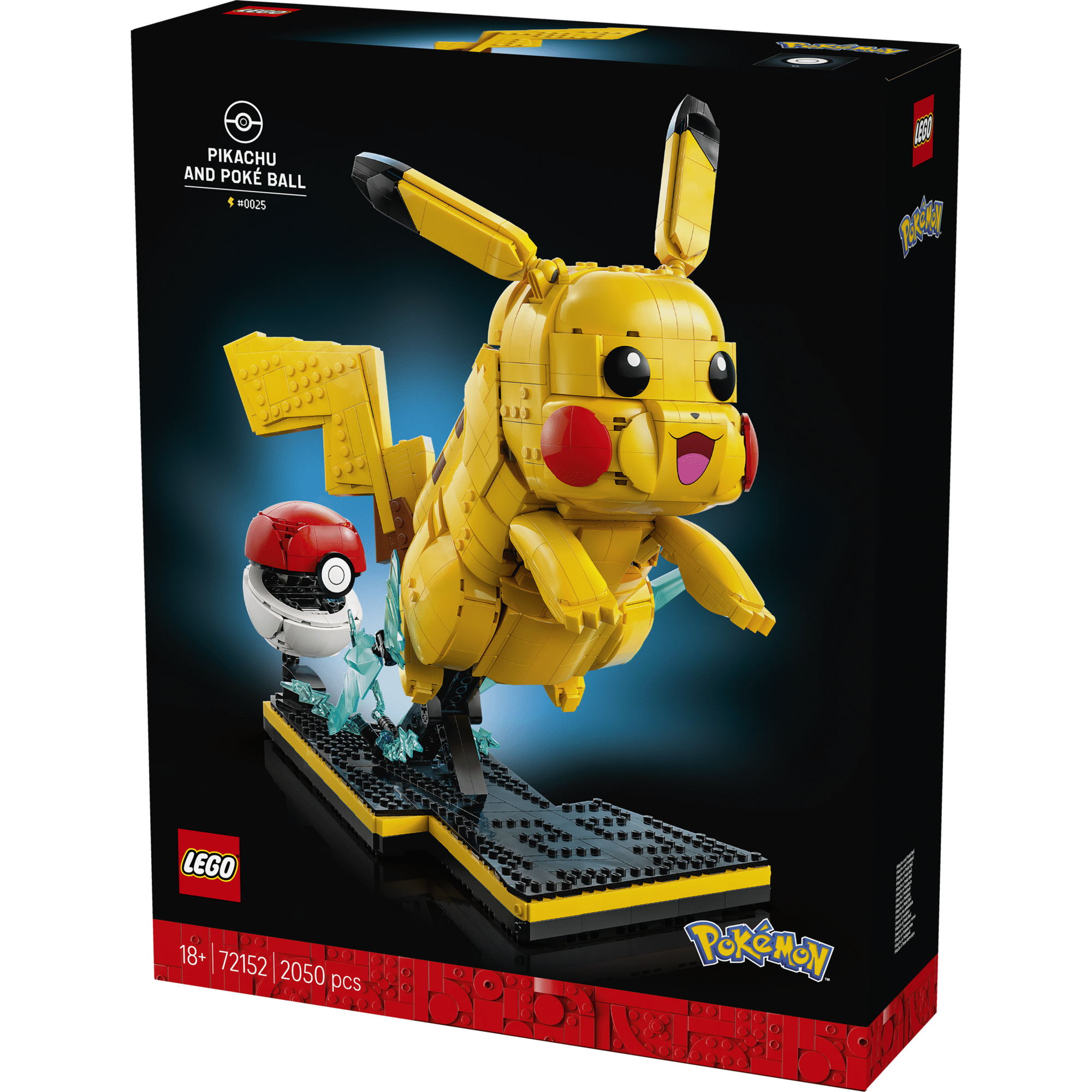 LEGO Pok&eacute;mon - Pikachu e Pok&eacute;bola - 72152
