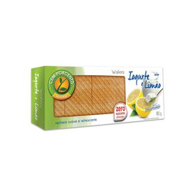 Bolachas Wafer de Iogurte e Limão