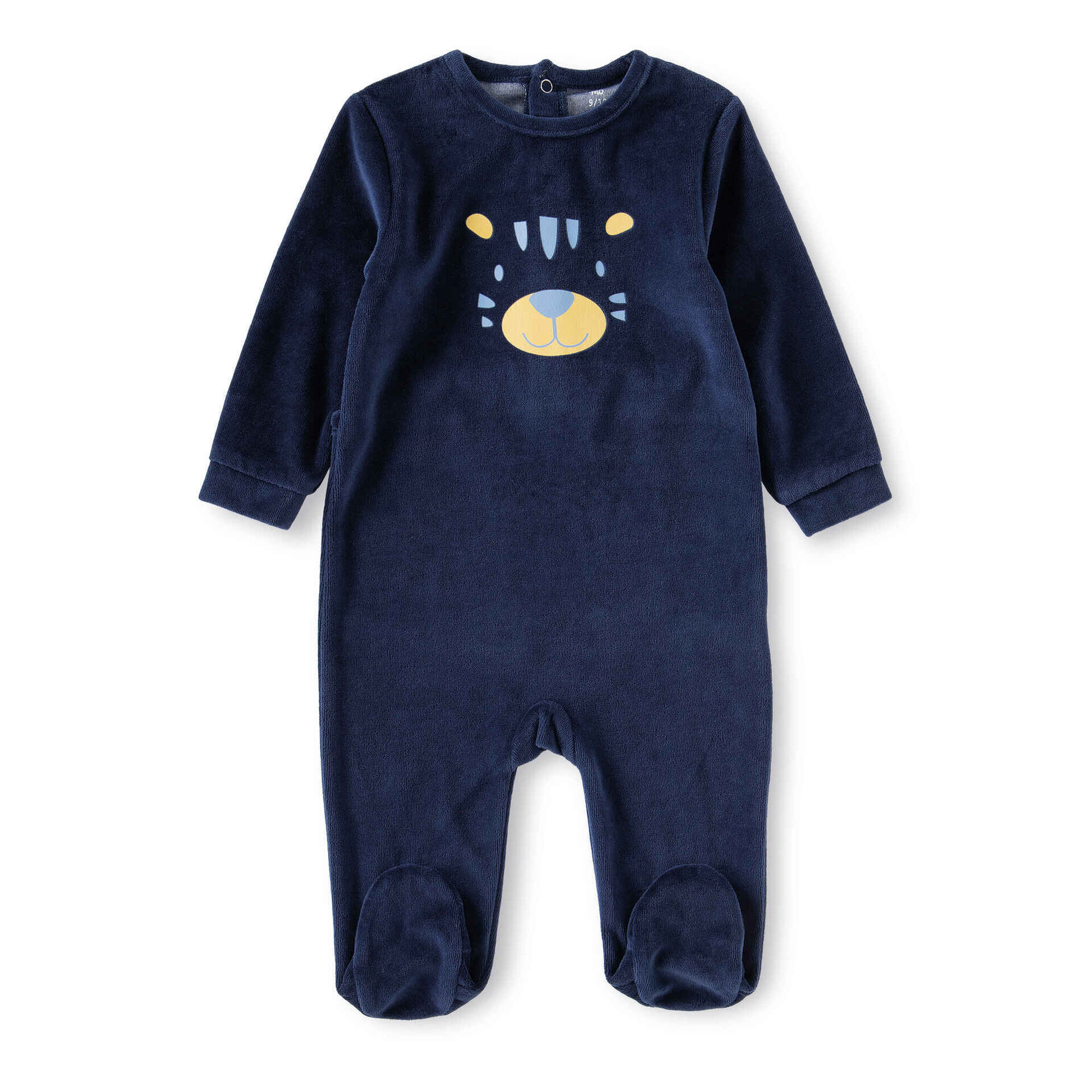 Babygrow Leão Azul Escuro Babygrow Leão Azul Escuro