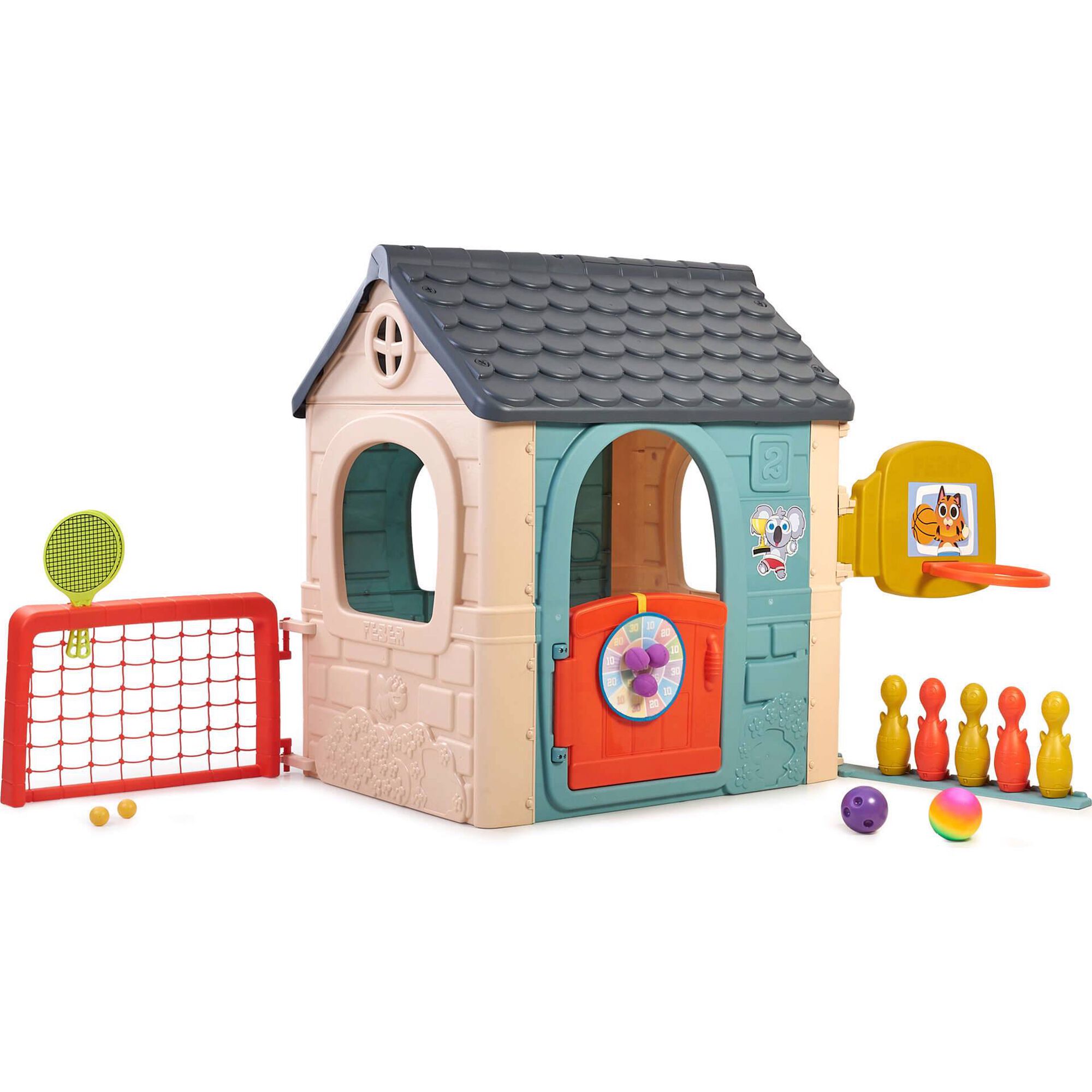 Casa de Atividades Casual 6 em 1