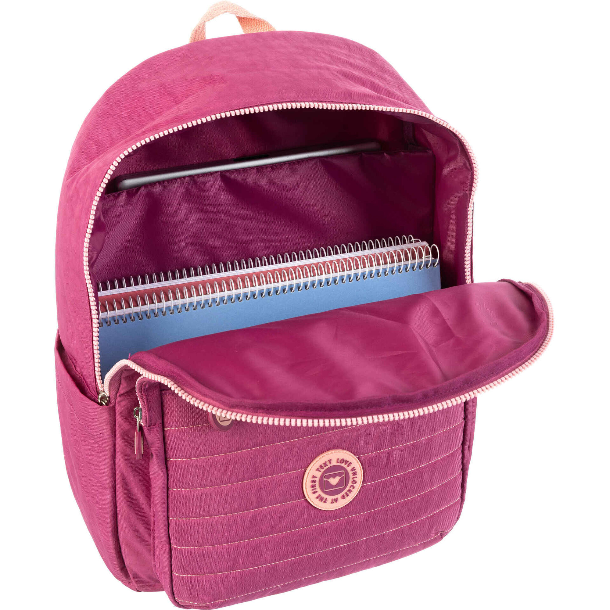 Mochila Rosa Puffy Note!