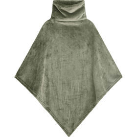 Poncho Borreguito com Gola Verde Kasa