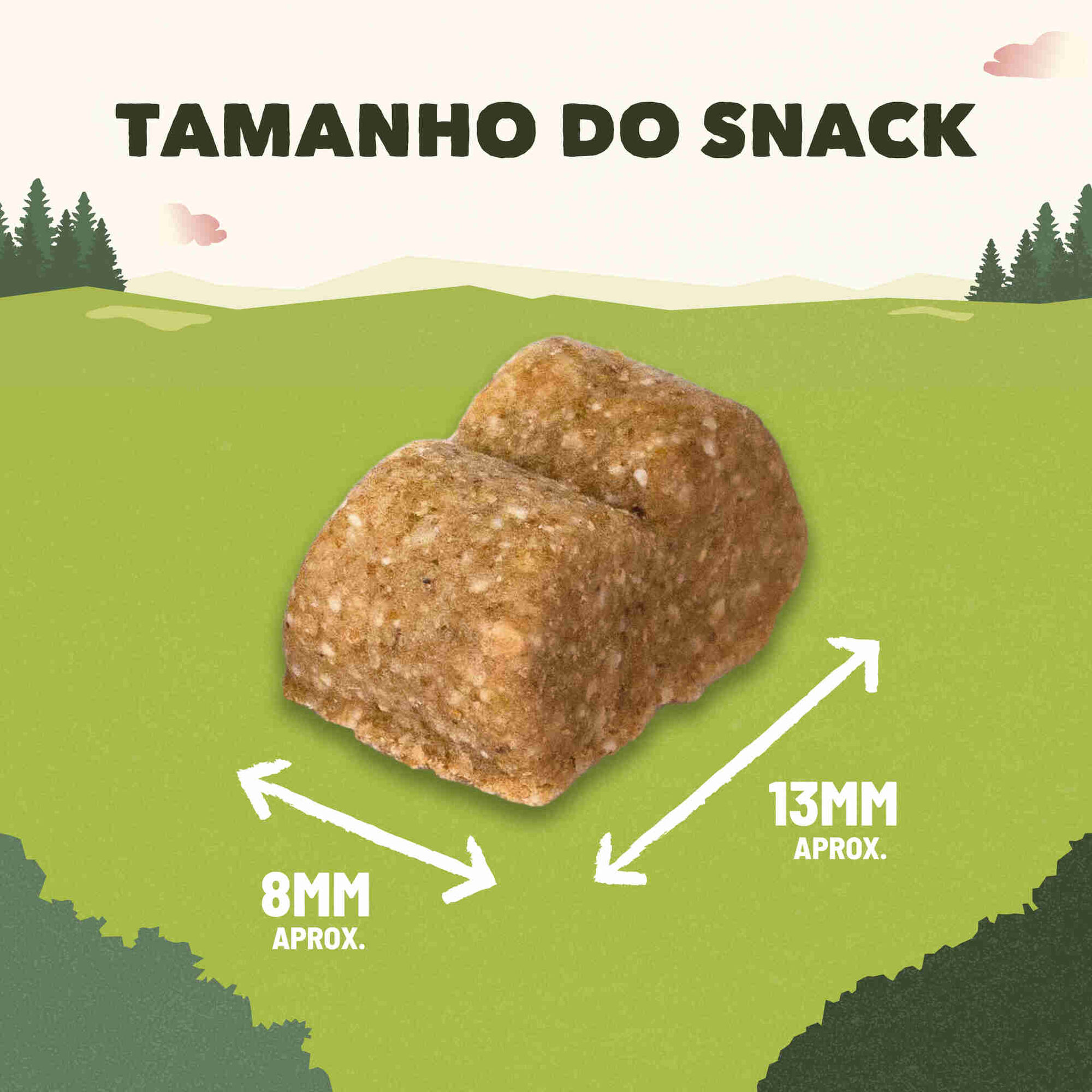 Snack para C&atilde;o Treino Salm&atilde;o Purina Adventuros