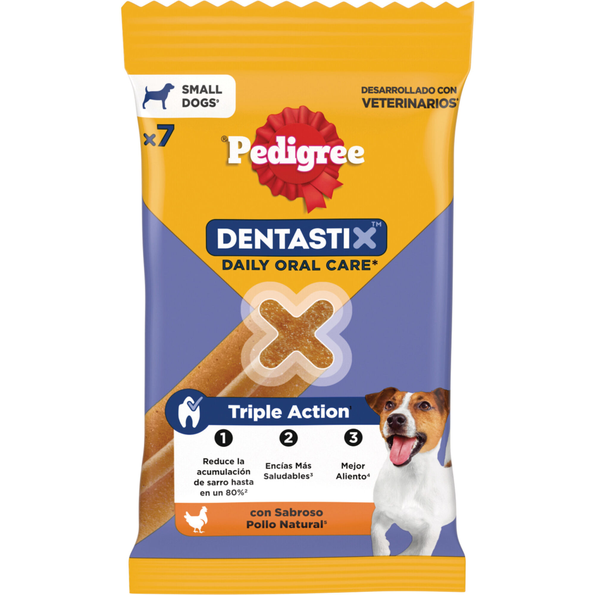 Snack para C&atilde;o Adulto Mini Dentastix Pedigree