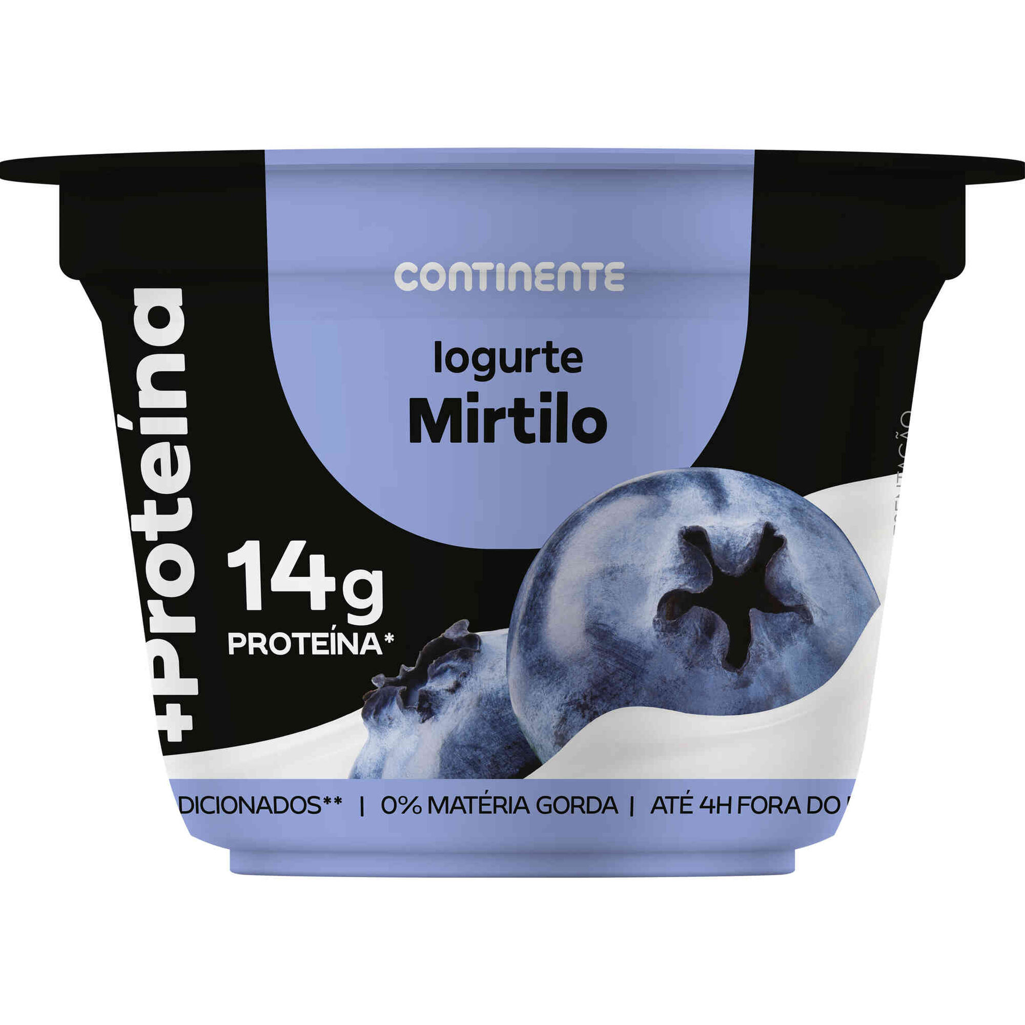 Iogurte +Prote&iacute;na Mirtilo Continente