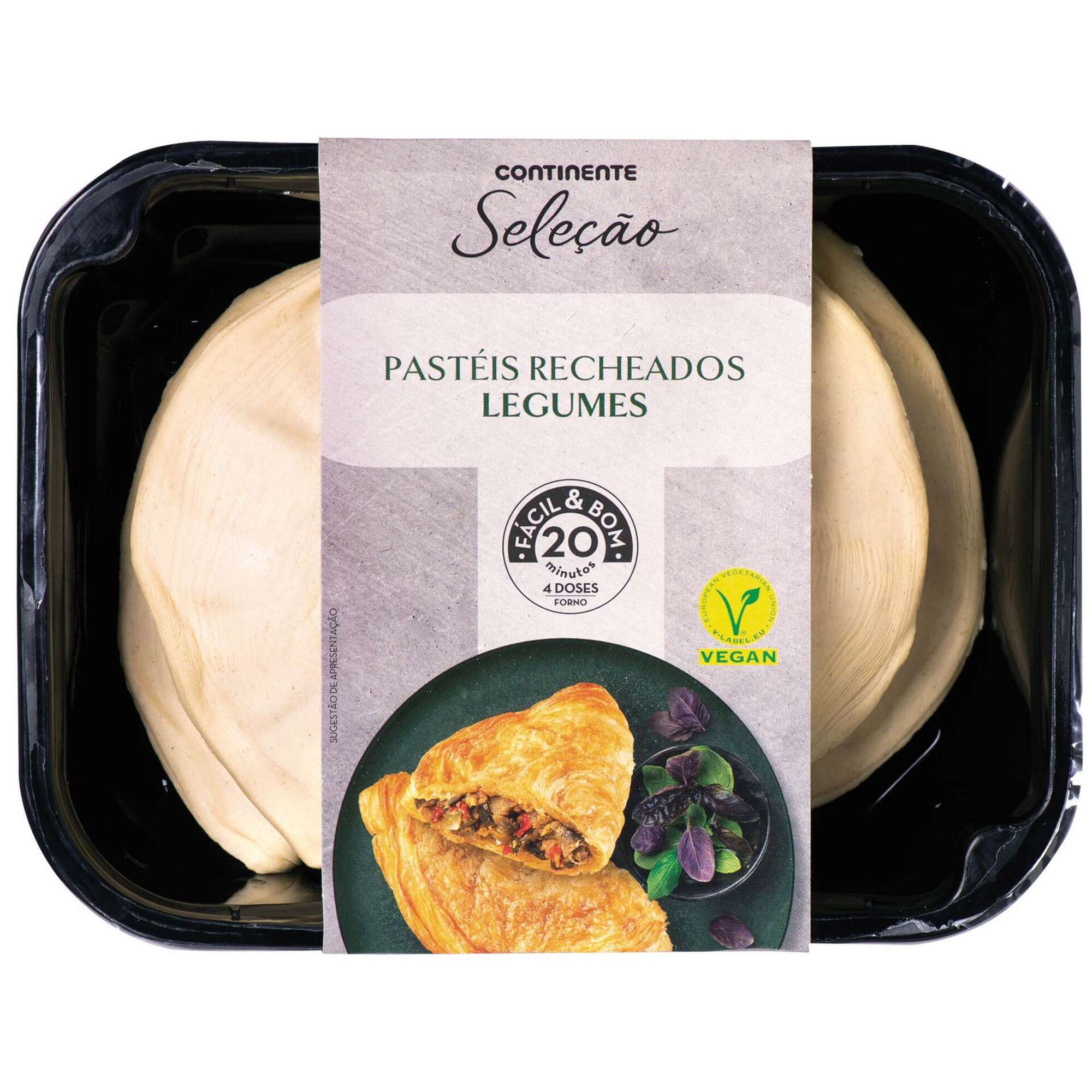 Pastéis Recheados Legumes