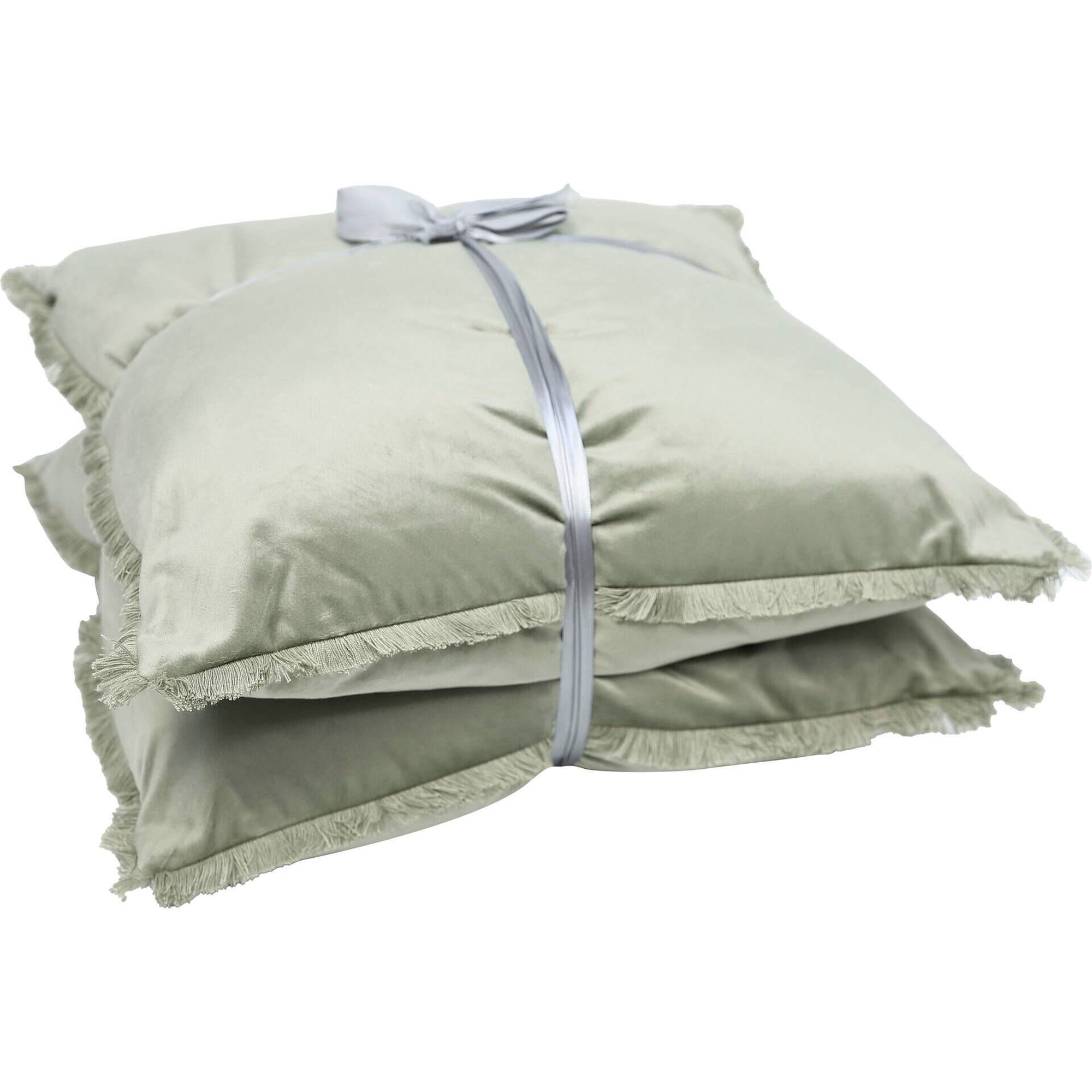 Conjunto 2 Almofadas Veludo Verdes Kasa