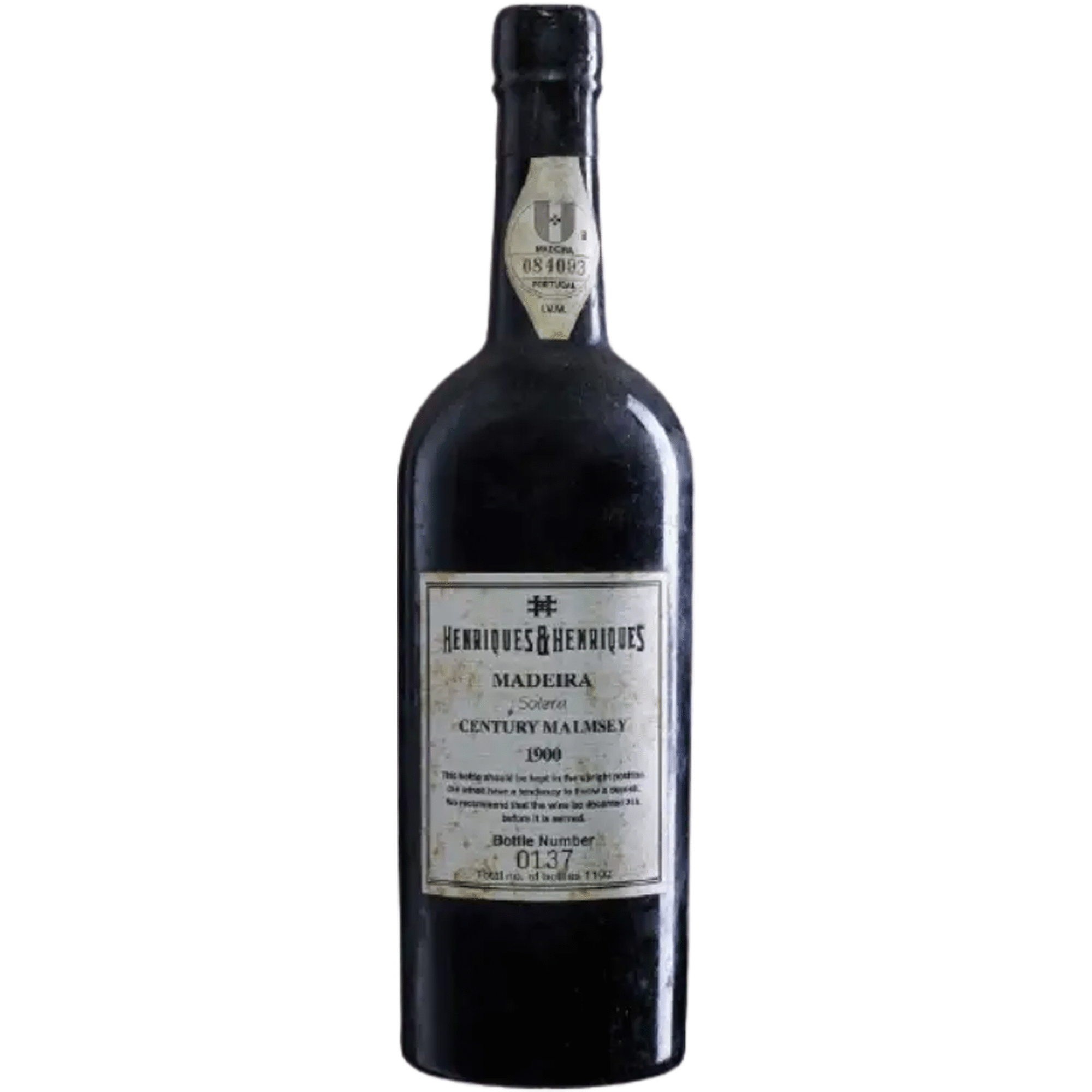 Henriques & Henriques Solera Century Malmsey 1900 Vinho Da Madeira