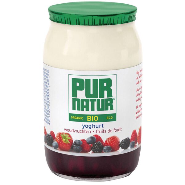 Iogurte Pedaços Frutos do Bosque Pur Natur