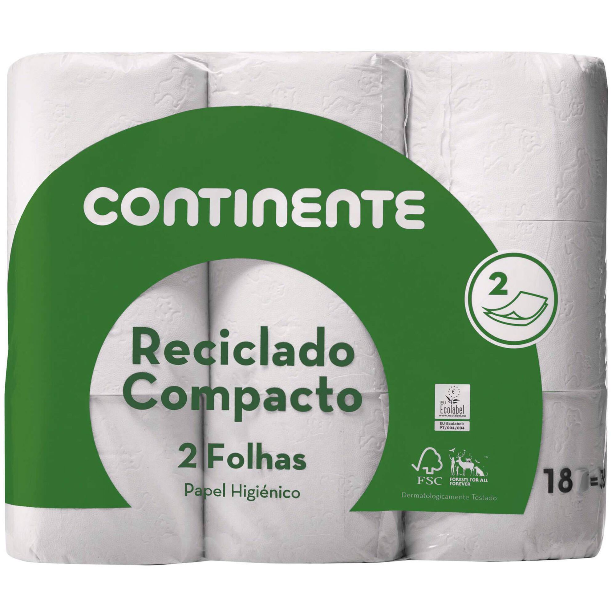 Papel Higiénico Compacto Reciclado