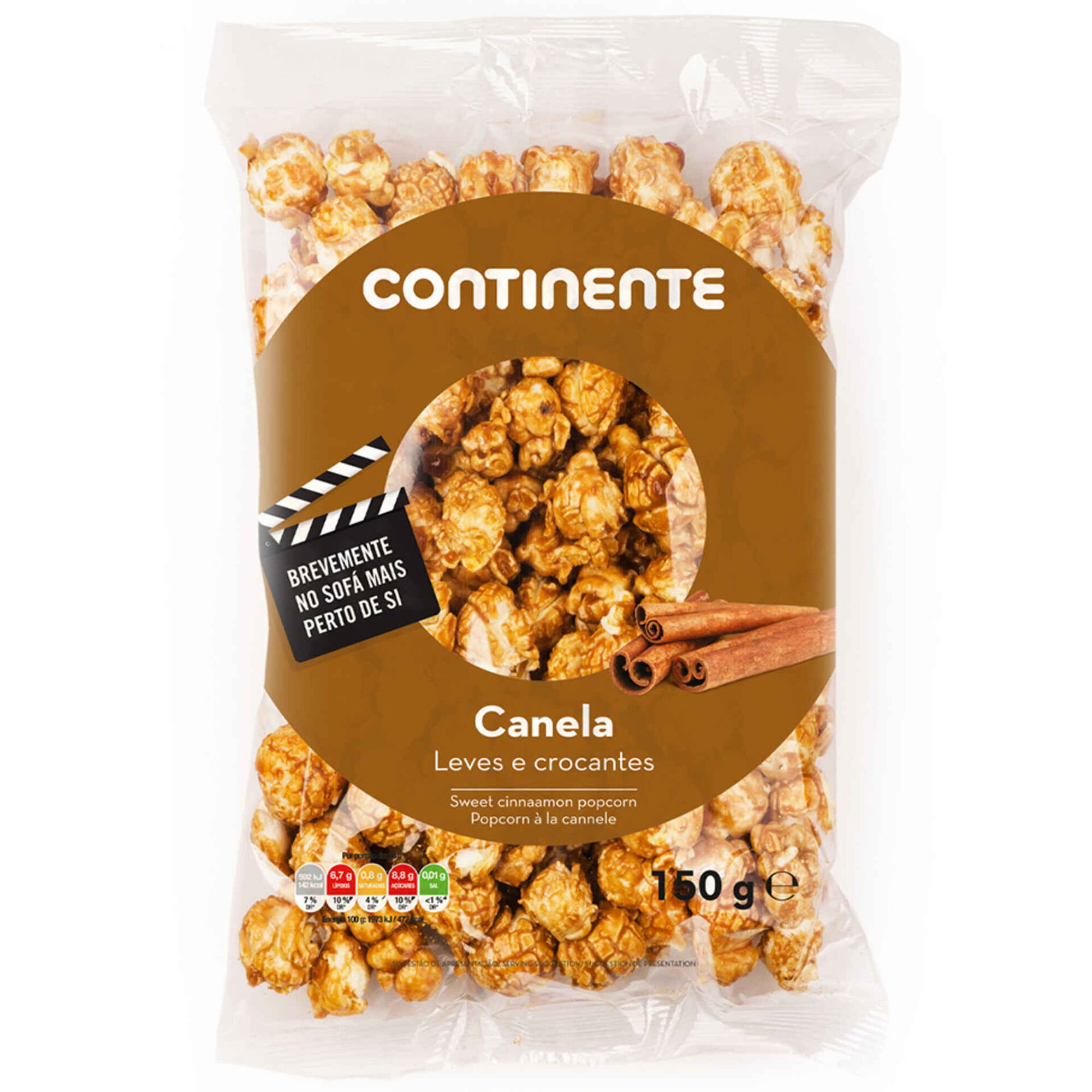 Pipocas Doces Canela