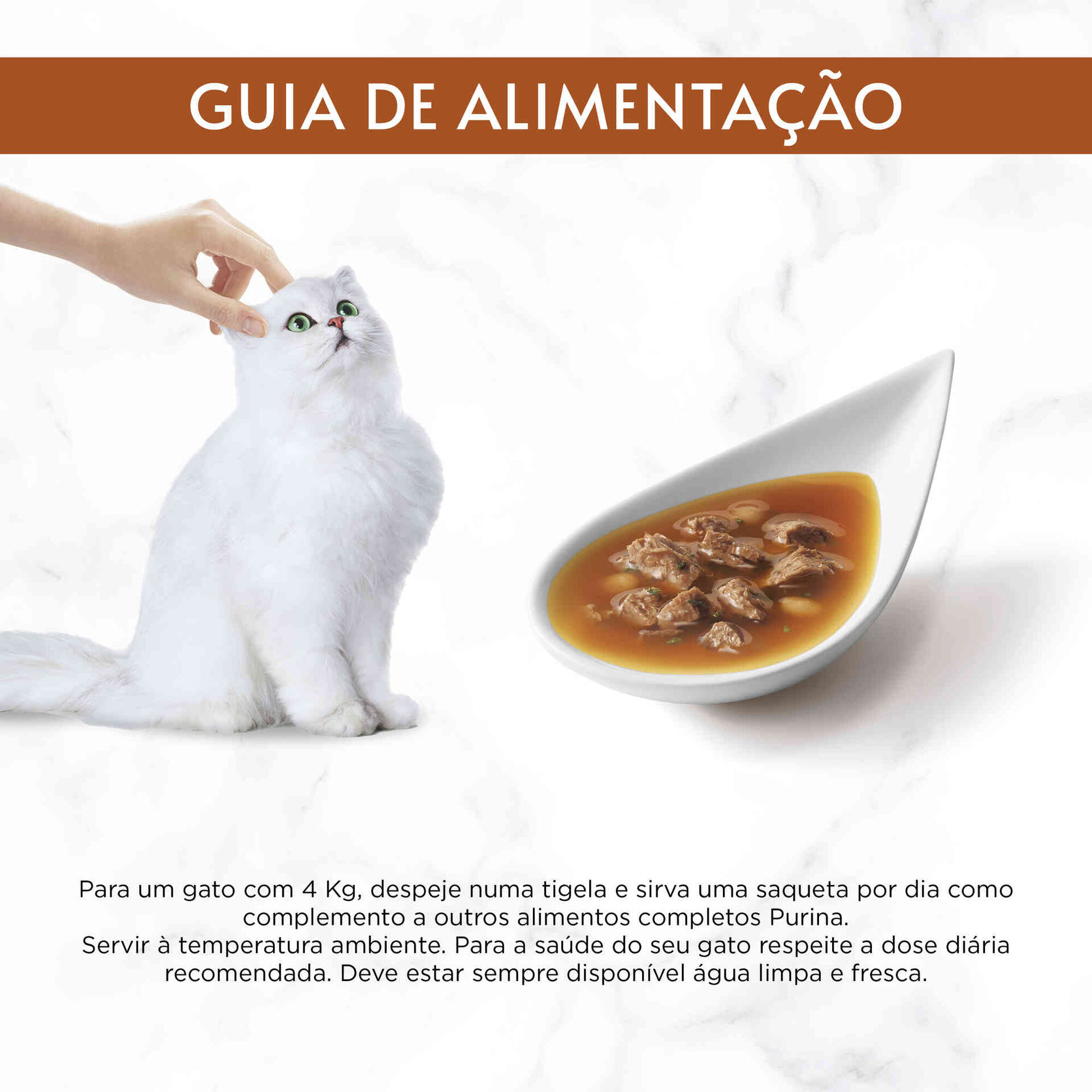 Snack L&iacute;quido para Gato Adulto Soup Royale Frango Purina Gourmet