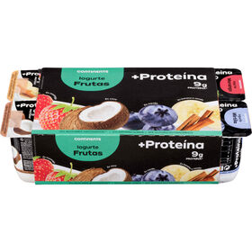 Iogurte +Prote&iacute;na Morango, Coco, Mirtilo e Banana Continente