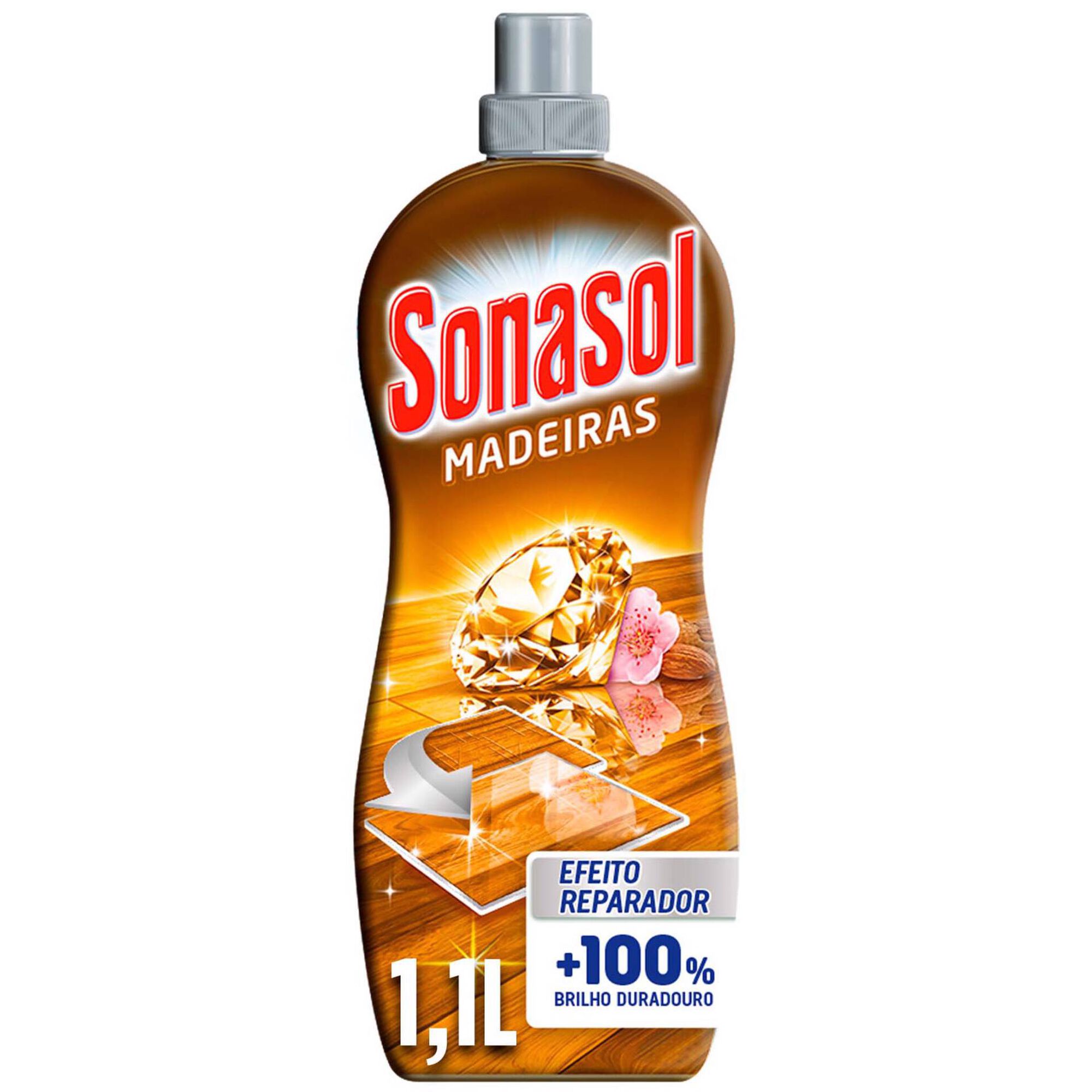 Lava Tudo Líquido Brilhante Madeiras Efeito Reparador