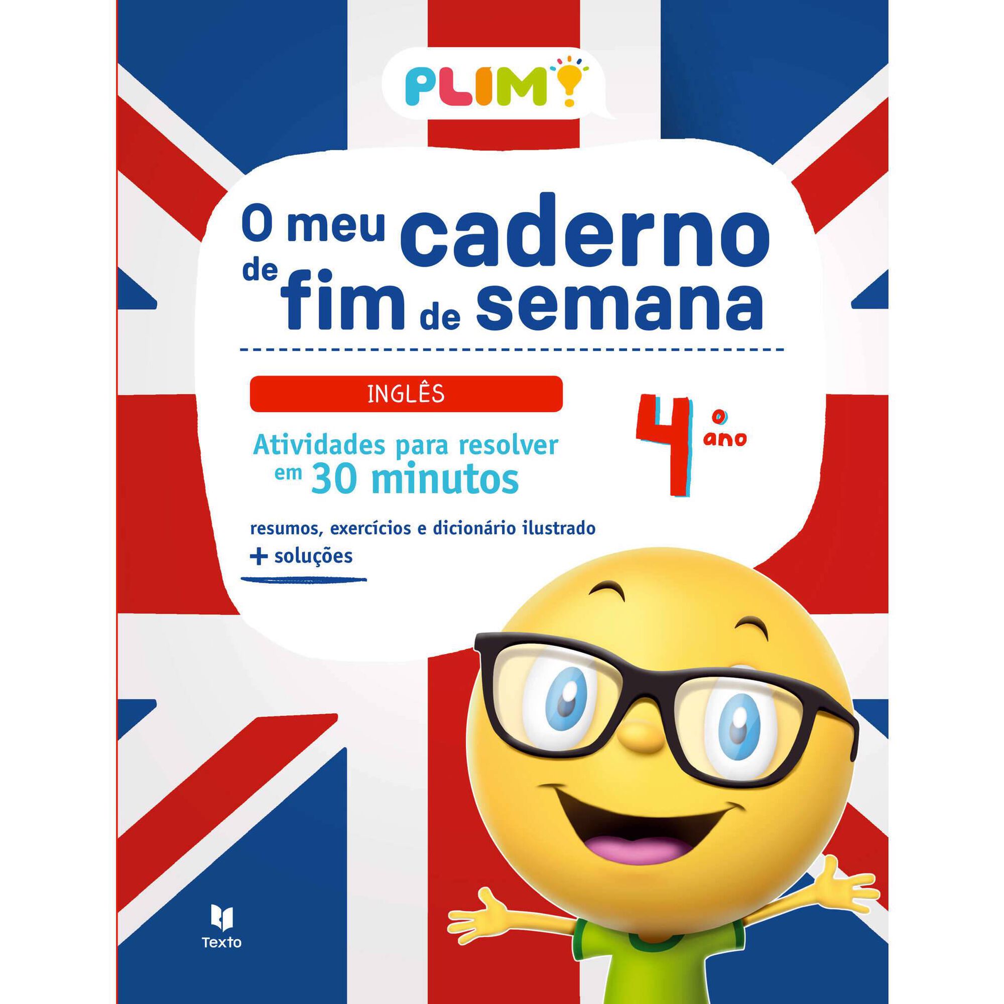 Plim! O Meu Caderno de Fim de Semana - Inglês - 4º Ano