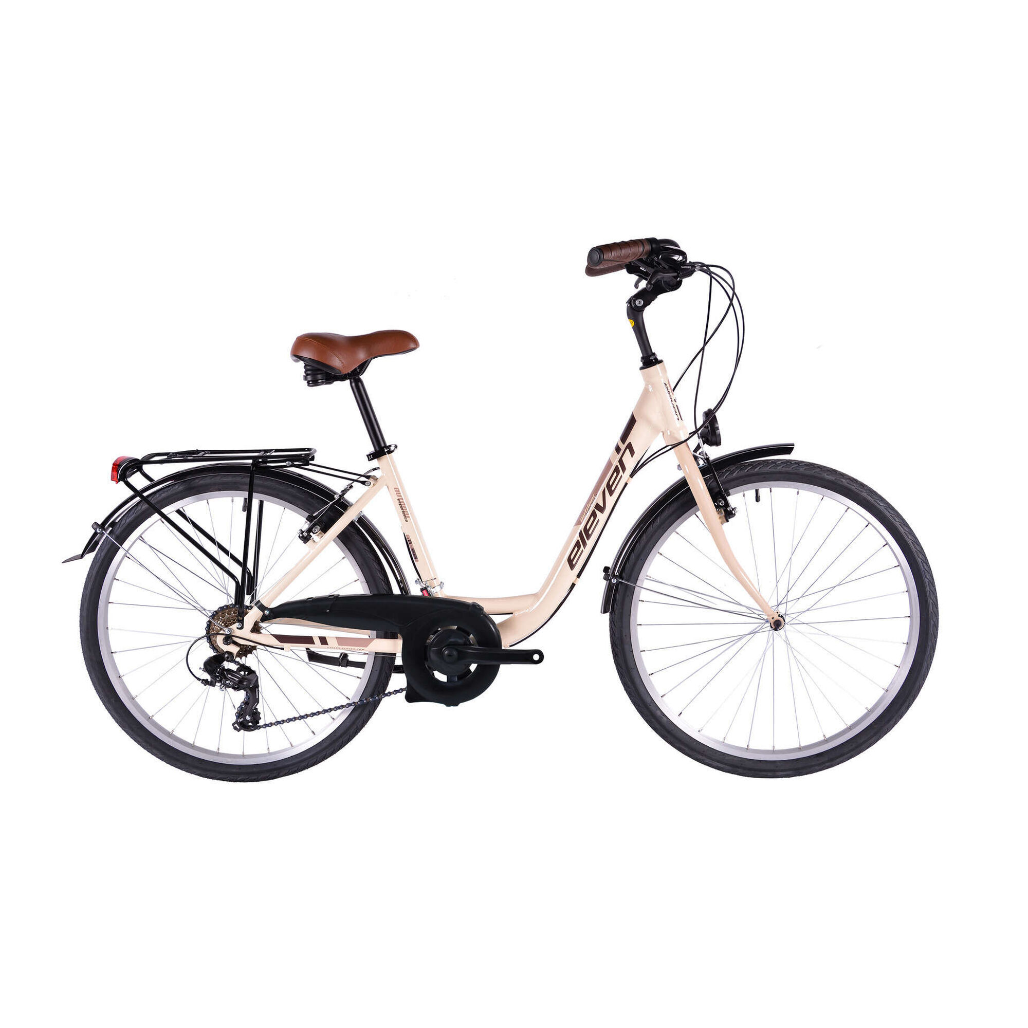 Bicicleta Adulto Roda 26'' 7V Outdoor Creme