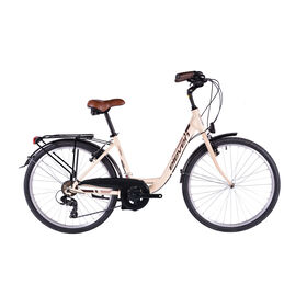 Bicicleta Adulto Roda 26'' 7V Outdoor Creme Eleven Sports