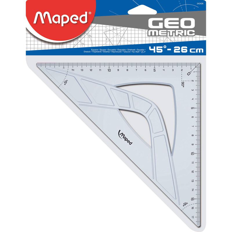 Esquadro Graphic 45º 26cm Maped